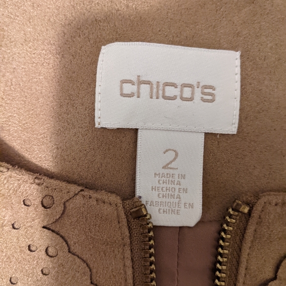 Faux Suede Jacket - Picture 4 of 4